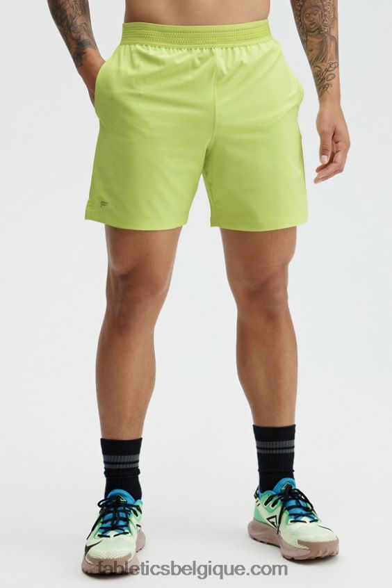 le court fondamental 165 Hommes Fabletics 404P0T3342 chaux fanée