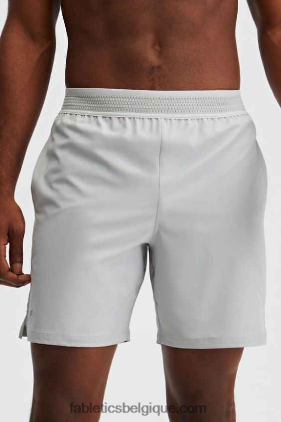 le court fondamental 165 Hommes Fabletics 404P0T3343 gris minéral