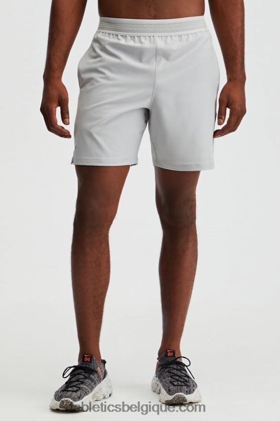 le court fondamental 165 Hommes Fabletics 404P0T3343 gris minéral