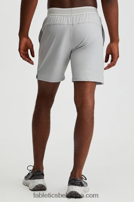 le court fondamental 165 Hommes Fabletics 404P0T3343 gris minéral