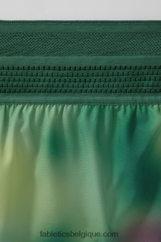 le court fondamental 165 Hommes Fabletics 404P0T3344 flou vert azur