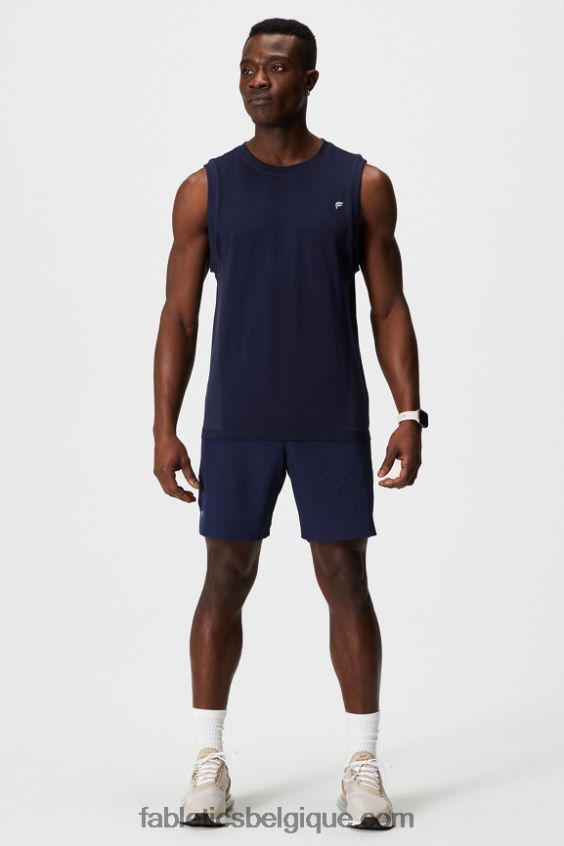 le court fondamental ii 144 Hommes Fabletics 404P0T3192 bleu marine profond