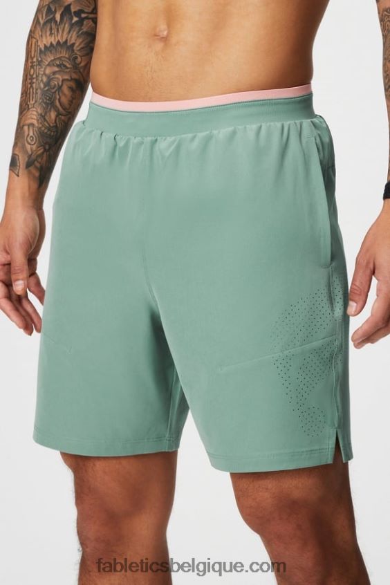 le court fondamental ii 146 Hommes Fabletics 404P0T3203 thym gris perforé