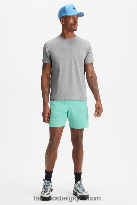 le court fondamental ii 146 Hommes Fabletics 404P0T3206 brume de menthe perforé