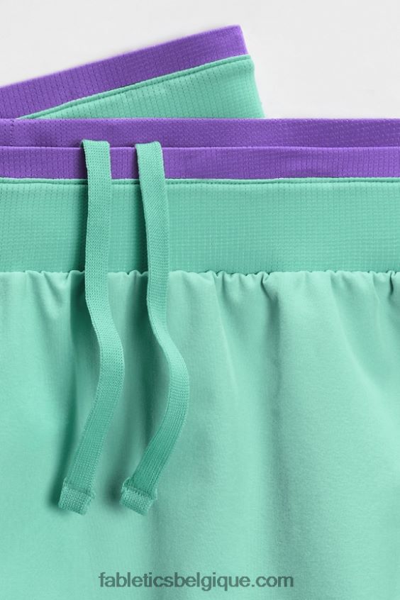le court fondamental ii 146 Hommes Fabletics 404P0T3206 brume de menthe perforé