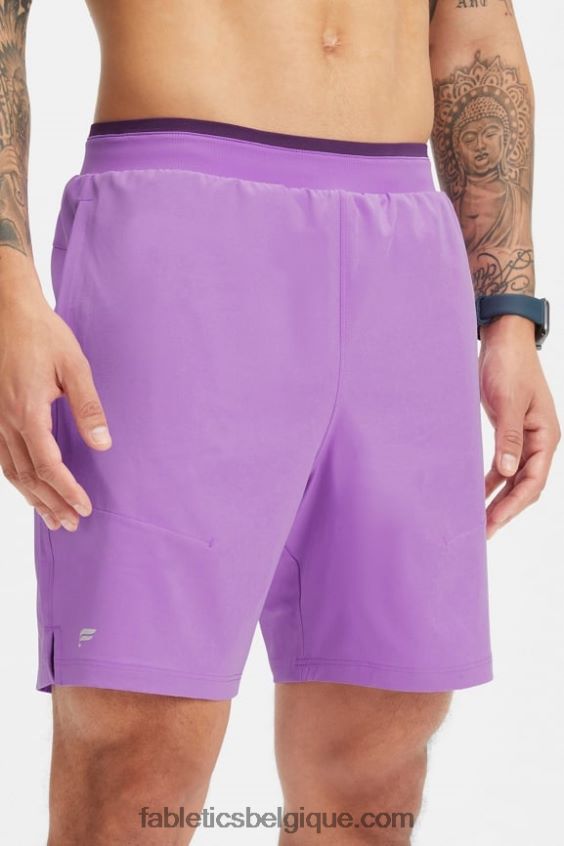 le court fondamental ii 147 Hommes Fabletics 404P0T3208 fumée mauve
