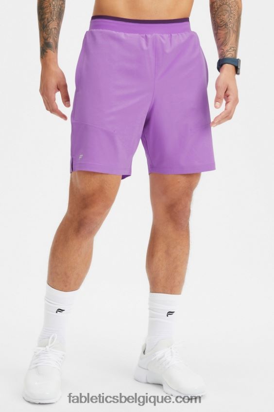 le court fondamental ii 147 Hommes Fabletics 404P0T3208 fumée mauve