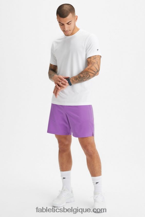 le court fondamental ii 147 Hommes Fabletics 404P0T3208 fumée mauve