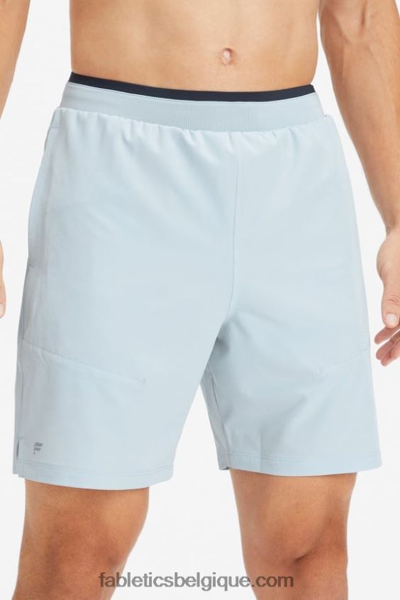 le court fondamental ii 147 Hommes Fabletics 404P0T3209 frêne bleu perforé