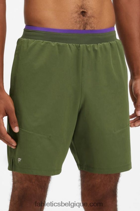 le court fondamental ii 147 Hommes Fabletics 404P0T3211 mousse noire