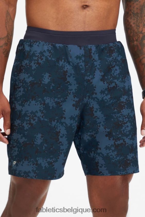 le court fondamental ii 149 Hommes Fabletics 404P0T3217 camo bleu marine classique