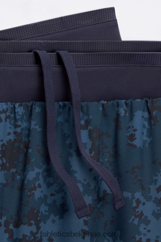 le court fondamental ii 149 Hommes Fabletics 404P0T3217 camo bleu marine classique
