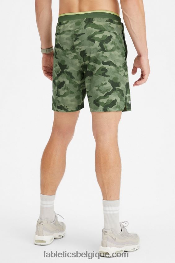 le court fondamental ii 149 Hommes Fabletics 404P0T3221 camouflage vert tactique