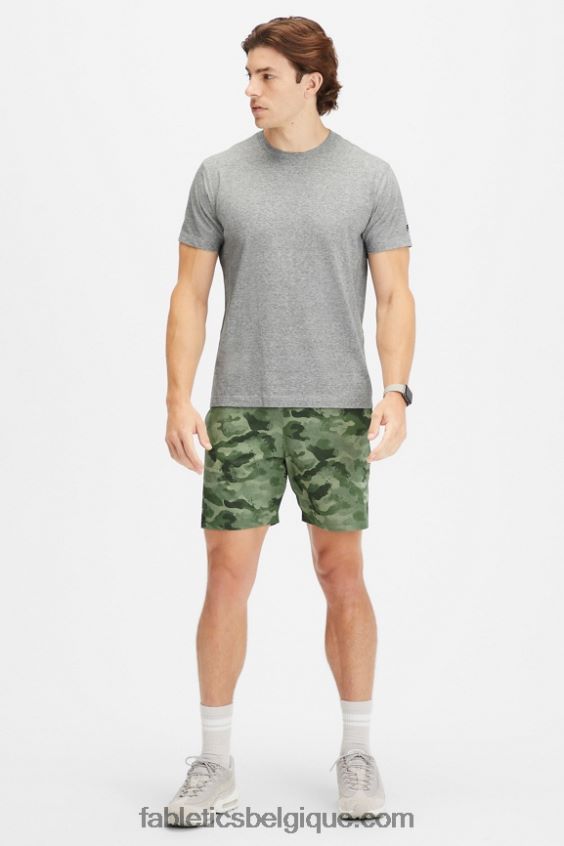 le court fondamental ii 149 Hommes Fabletics 404P0T3221 camouflage vert tactique