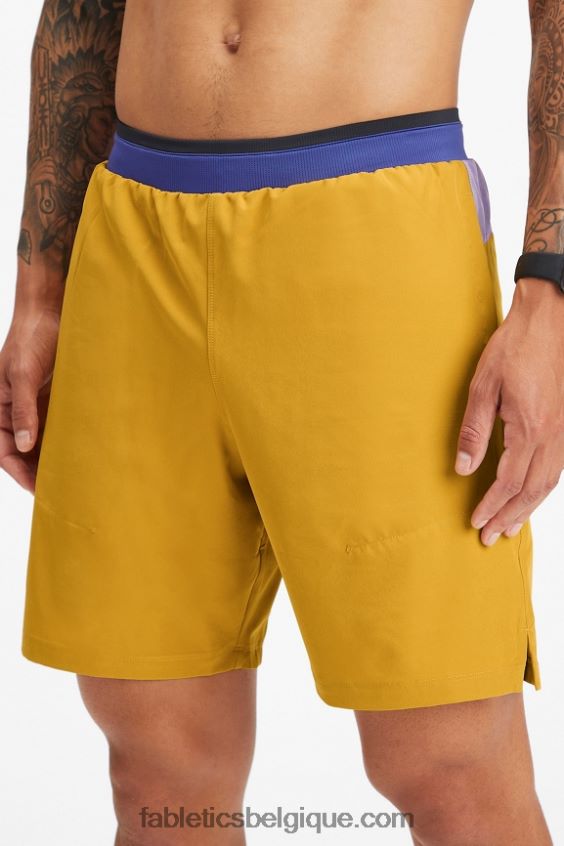 le court fondamental ii 150 Hommes Fabletics 404P0T3222 bloc d\'or de combat