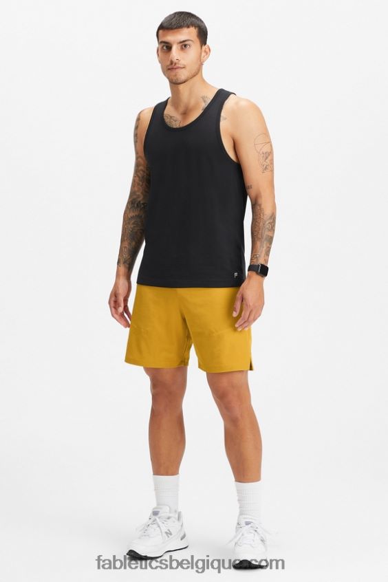 le court fondamental ii 150 Hommes Fabletics 404P0T3222 bloc d\'or de combat