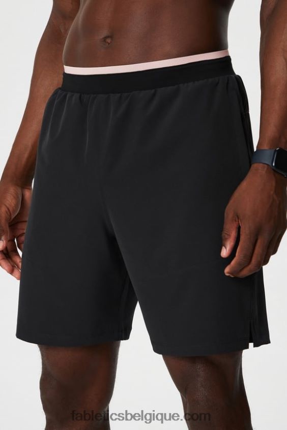 le court fondamental ii 150 Hommes Fabletics 404P0T3225 crème au beurre noir/rose