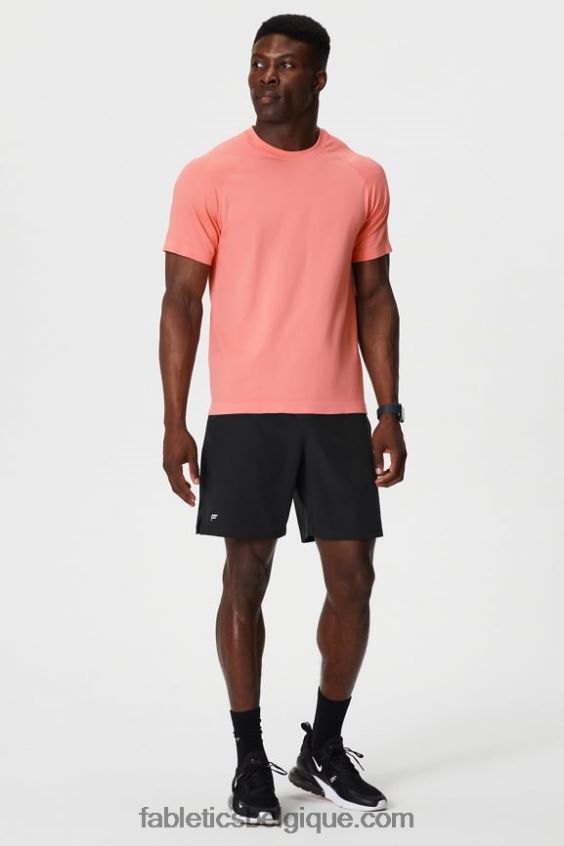 le court fondamental ii 150 Hommes Fabletics 404P0T3225 crème au beurre noir/rose