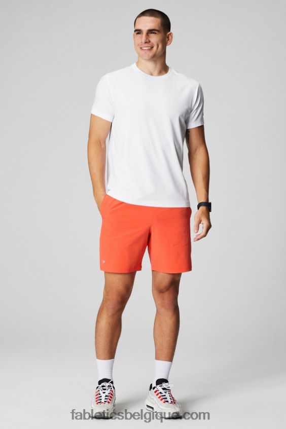 le court fondamental ii 158 Hommes Fabletics 404P0T3264 orange passion