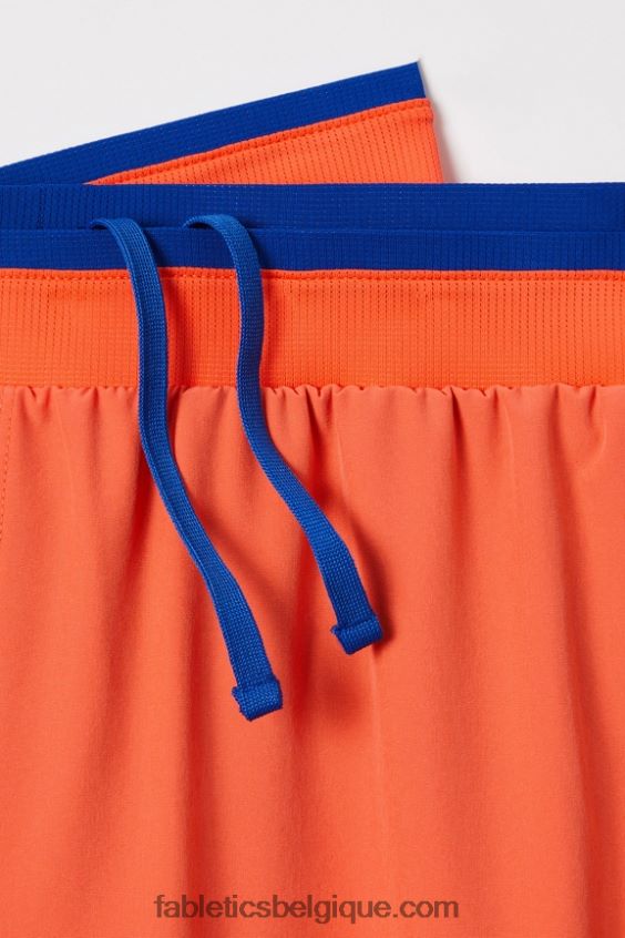 le court fondamental ii 158 Hommes Fabletics 404P0T3264 orange passion