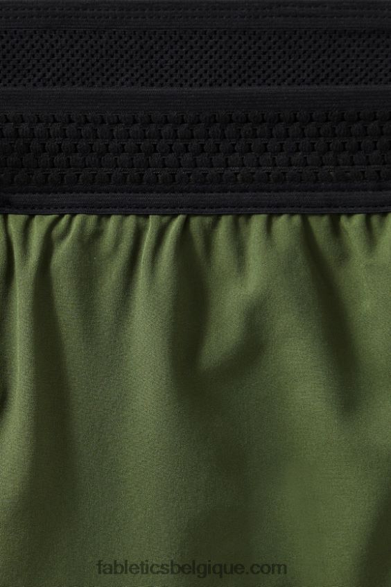 le court métrage fondamental 166 Hommes Fabletics 404P0T3346 olive verte