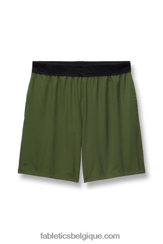 le court métrage fondamental 166 Hommes Fabletics 404P0T3346 olive verte