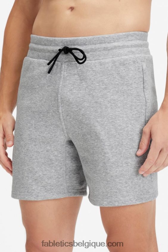 le court métrage incontournable Hommes Fabletics 404P0T3309 gris chiné classique