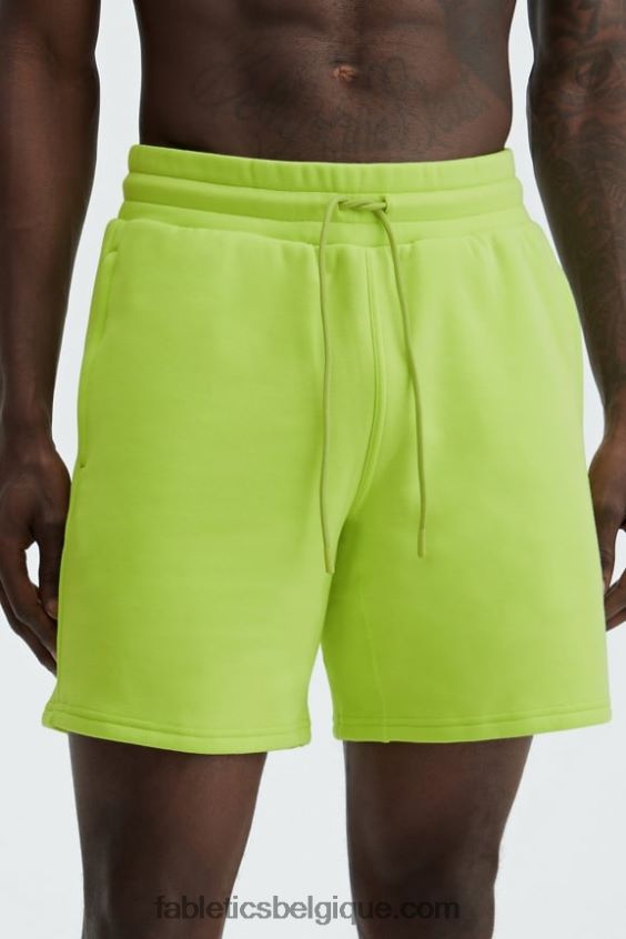 le court métrage incontournable Hommes Fabletics 404P0T3314 citron vert vif