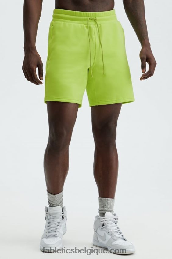 le court métrage incontournable Hommes Fabletics 404P0T3314 citron vert vif