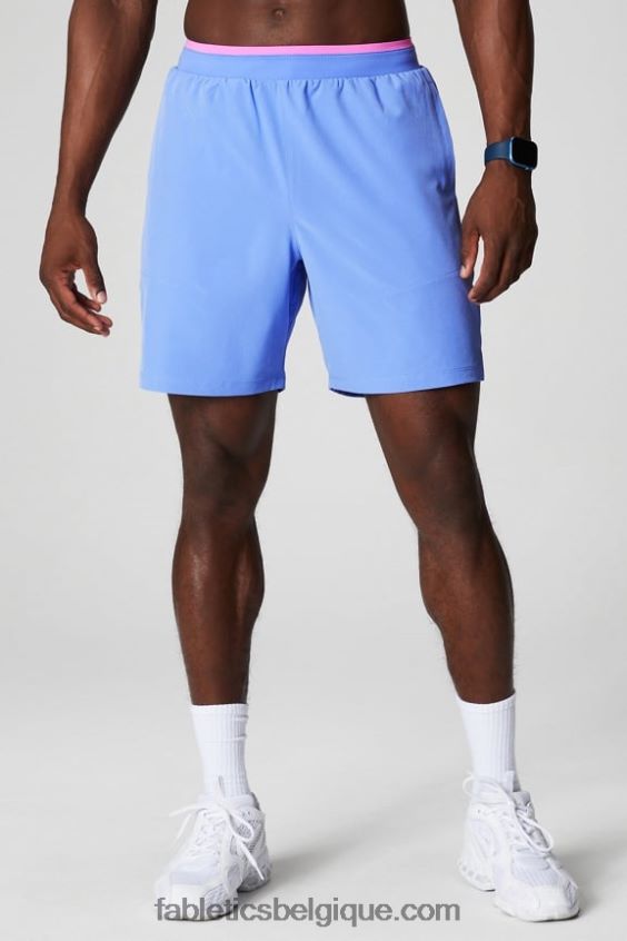 le fondamental court ii (linéaire) 132 Hommes Fabletics 404P0T3125 punch pervenche