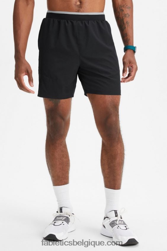 le fondamental court ii (linéaire) 132 Hommes Fabletics 404P0T3126 noir