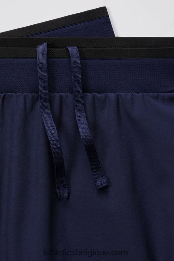 le fondamental court ii (linéaire) 133 Hommes Fabletics 404P0T3127 bleu marine profond