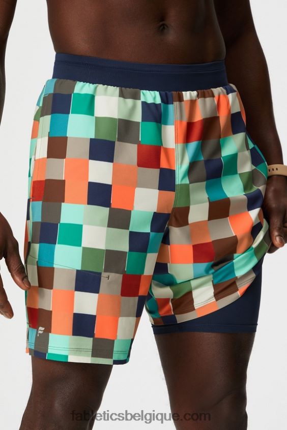 le fondamental court ii (linéaire) 134 Hommes Fabletics 404P0T3136 cubéologie