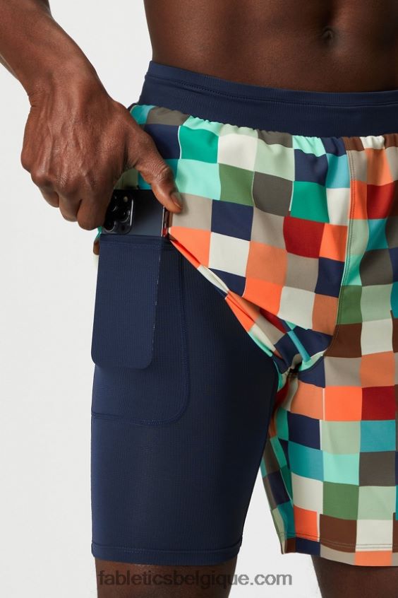 le fondamental court ii (linéaire) 134 Hommes Fabletics 404P0T3136 cubéologie
