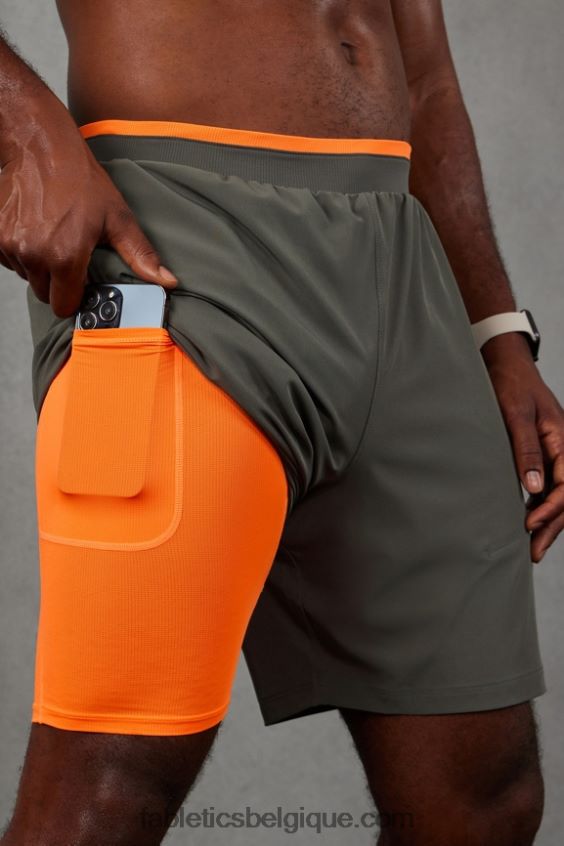 le fondamental court ii (linéaire) 135 Hommes Fabletics 404P0T3137 tempête de sable