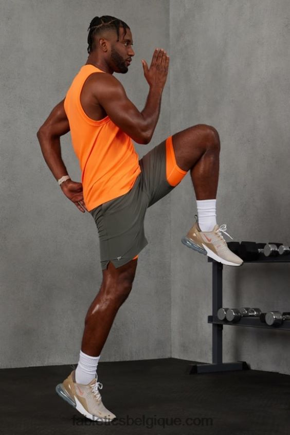 le fondamental court ii (linéaire) 135 Hommes Fabletics 404P0T3137 tempête de sable