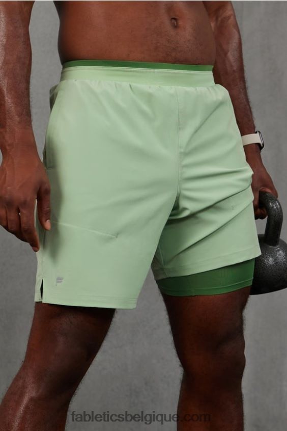 le fondamental court ii (linéaire) 135 Hommes Fabletics 404P0T3138 thym