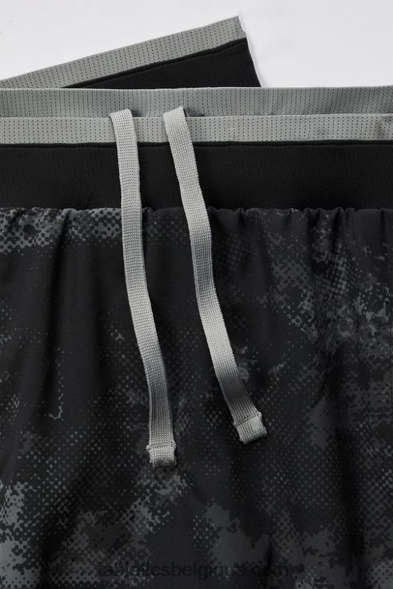 le fondamental court ii (linéaire) 135 Hommes Fabletics 404P0T3139 bruit ambiant noir