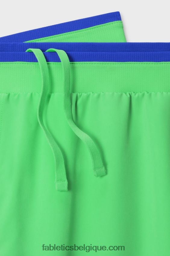 le fondamental court ii (linéaire) 135 Hommes Fabletics 404P0T3140 tilleul sauvage