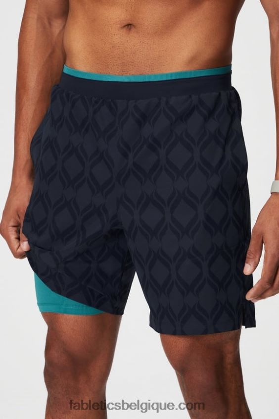 le fondamental court ii (linéaire) 137 Hommes Fabletics 404P0T3148 château de la marine classique