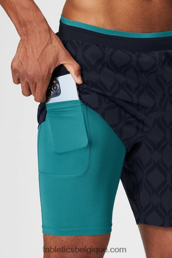 le fondamental court ii (linéaire) 137 Hommes Fabletics 404P0T3148 château de la marine classique