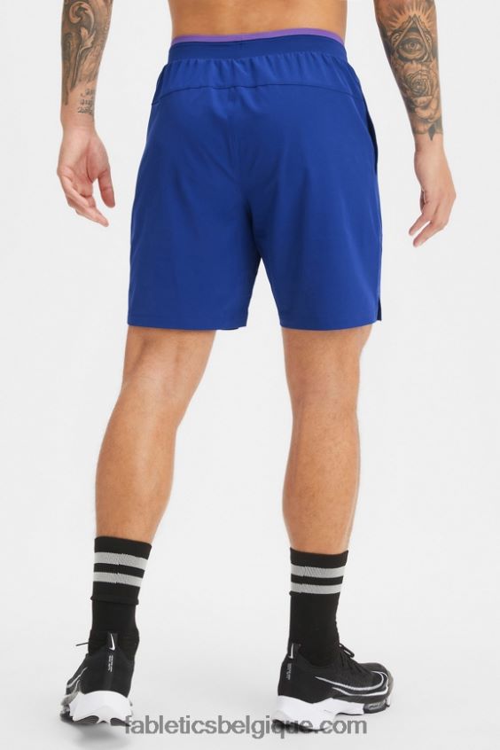le fondamental court ii (linéaire) 137 Hommes Fabletics 404P0T3149 bleu français