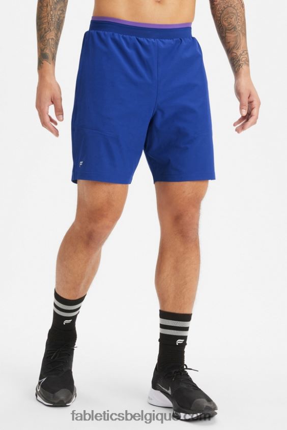 le fondamental court ii (linéaire) 137 Hommes Fabletics 404P0T3149 bleu français