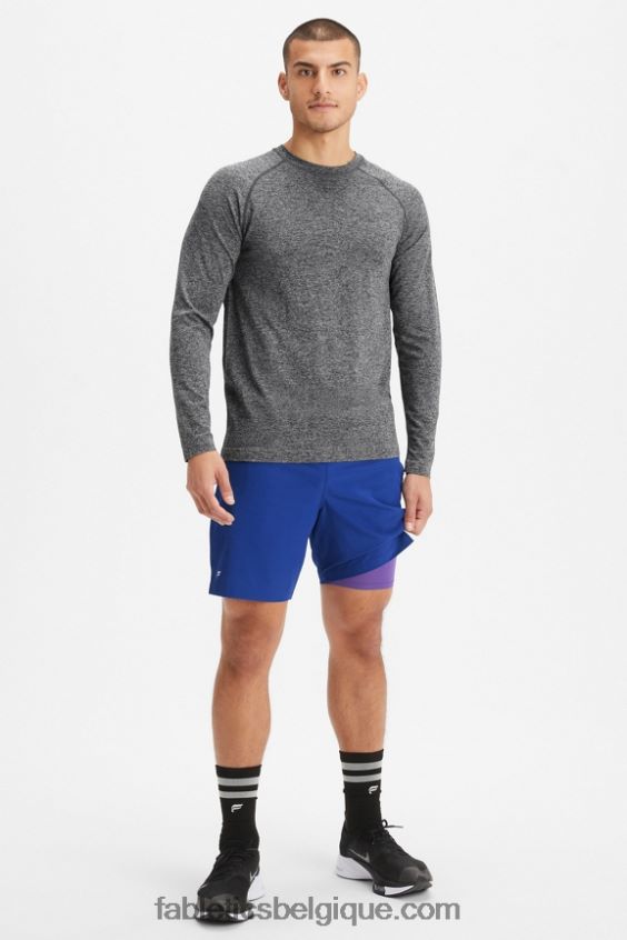 le fondamental court ii (linéaire) 137 Hommes Fabletics 404P0T3149 bleu français