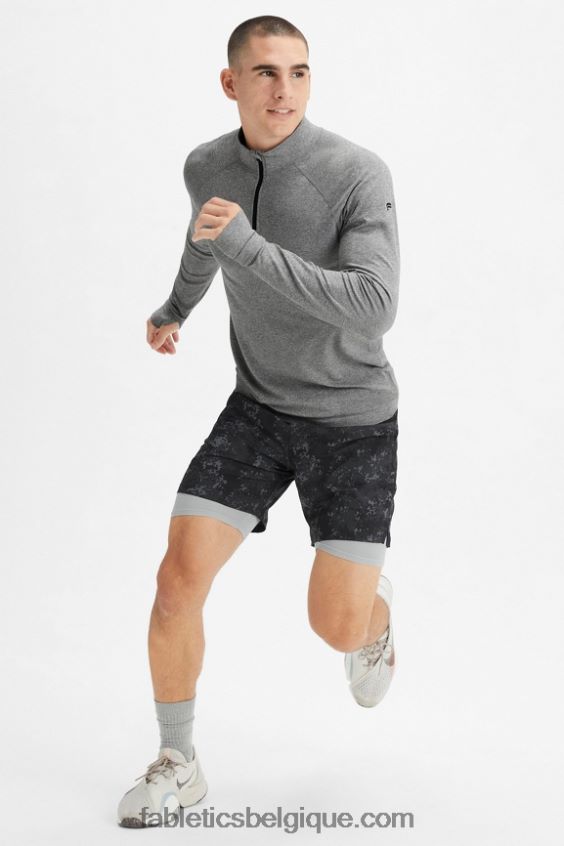 le fondamental court ii (linéaire) 138 Hommes Fabletics 404P0T3152 camouflage nu noir