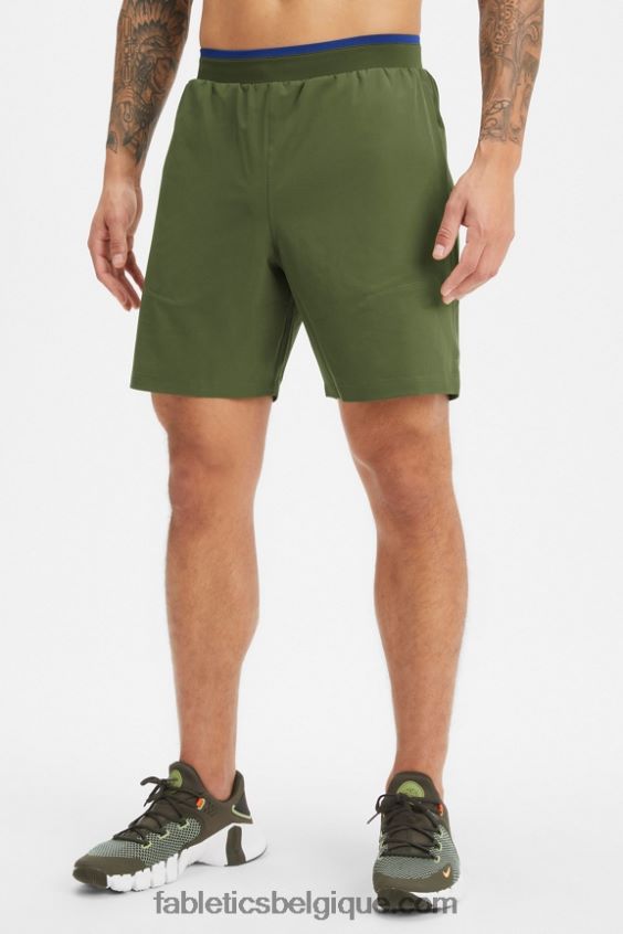 le fondamental court ii (linéaire) 138 Hommes Fabletics 404P0T3154 mousse noire