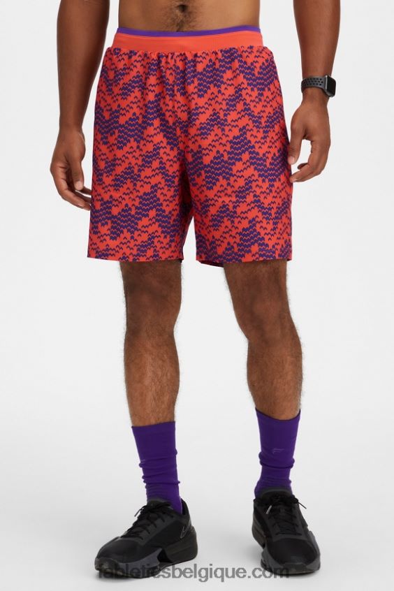 le fondamental court ii (linéaire) 138 Hommes Fabletics 404P0T3155 infrarouge