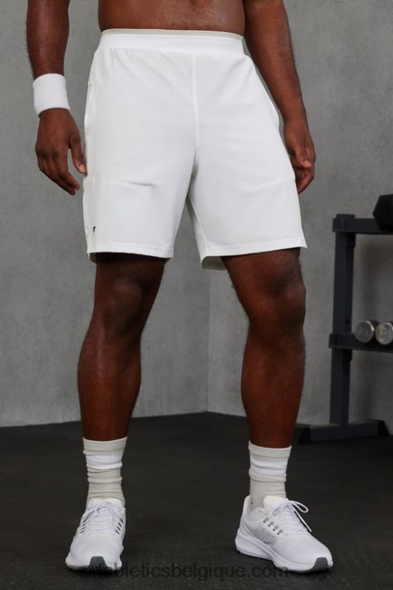 le fondamental court ii (linéaire) 139 Hommes Fabletics 404P0T3158 blanc classique