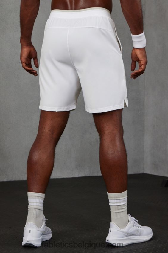 le fondamental court ii (linéaire) 139 Hommes Fabletics 404P0T3158 blanc classique