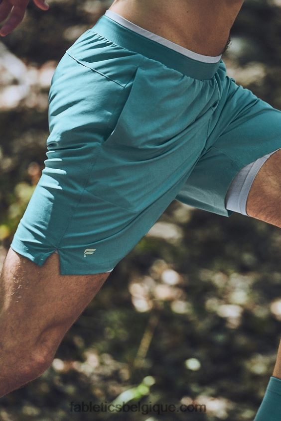 le fondamental court ii (linéaire) 162 Hommes Fabletics 404P0T3302 vague arctique
